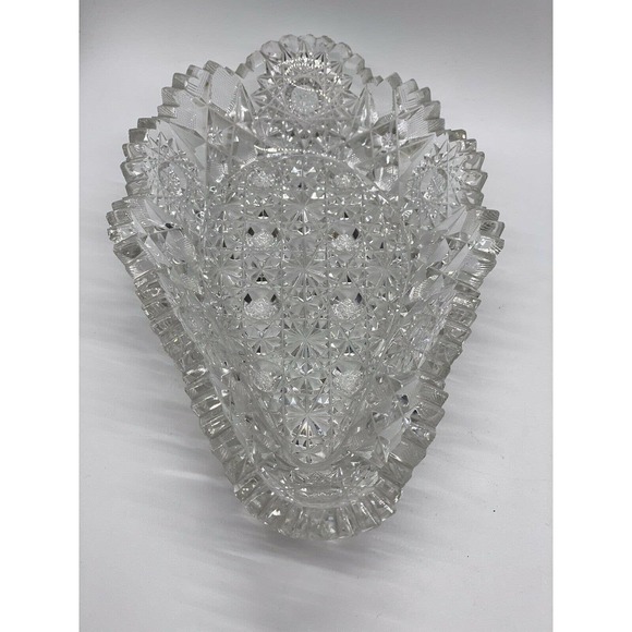 Vintage ABP Cut Glass Hunts Royal Trinket Tray C20 - Picture 7 of 12